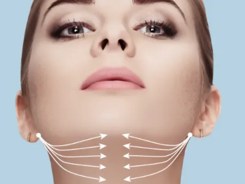 از مزایای لیفت گردن این است که به کاهش افتادگی پوست کمک میکند