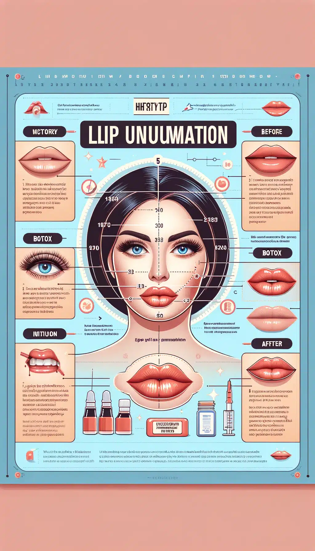 Another type of lip augmentation is lip implants, which involve surgically inserting synthetic implants into the lips to increase volume and definition.